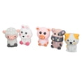 thumbnail image 4 of Marionnettes à Doigts d'Animaux, Jouets à Doigts Multifonctions Doux et Sûrs pour la Narration 1207-1208, 4 of 7