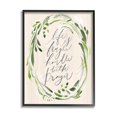 thumbnail image 2 of Stupell Industries Religious Prayer Phrase Script Botanical Leaf Border Graphic Art Gray Framed Art Print Wall Art, Design by Caverly Smith, 2 of 5