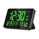 thumbnail image 1 of Naiovety Reloj de escritorio con alarma dual y función de control táctil conectado a una red inalámbrica para funcionamiento automático Electrodomésticos luz verde, 1 of 6