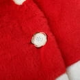 thumbnail image 5 of Fnochy Nightmare Before Christmas, Toddlers Baby Grils Cute Ear Button Windproof Thick Plush Fleece Warm Jacket, 5 of 5
