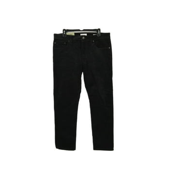 Goodfellow & Co Straight Leg Slim Fit Men's Corduroy 5-Pocket Casual Black Pants