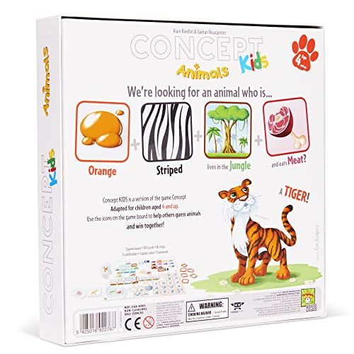 CONCEPT KIDS ANIMALS - ANGLAIS