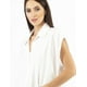 thumbnail image 4 of Crop top camisero de lino AMAD Casual para mujer Talla M, 4 of 5