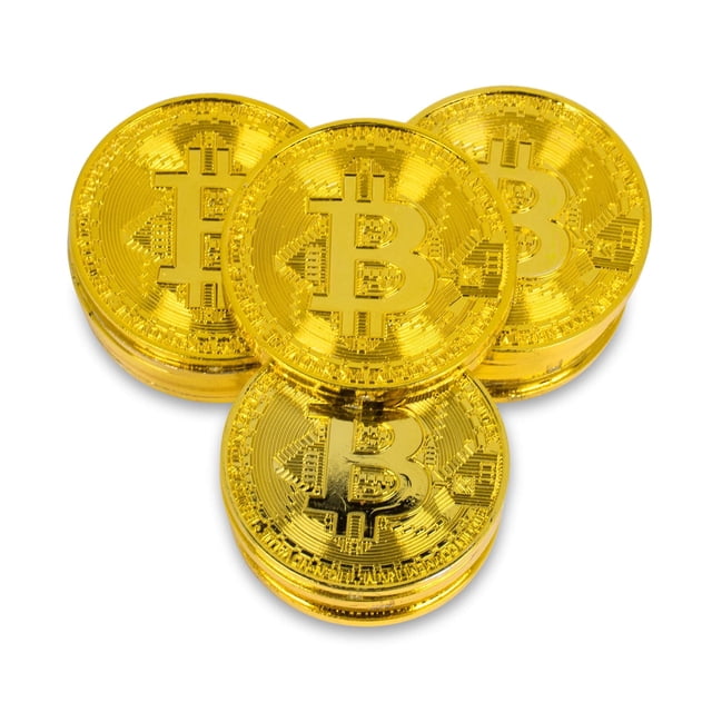 Bolsa de monedas conmemorativas chapada en oro de 20 unidades con funda