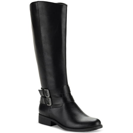 

Style & Co. Womens Maliaa Faux Leather Riding Knee-High Boots