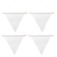 thumbnail image 5 of 6Pcs White Lawn Flag Blank Flag DIY Blank Garden Flag for Outdoor Decor Badge Display Flag Decor, 5 of 6
