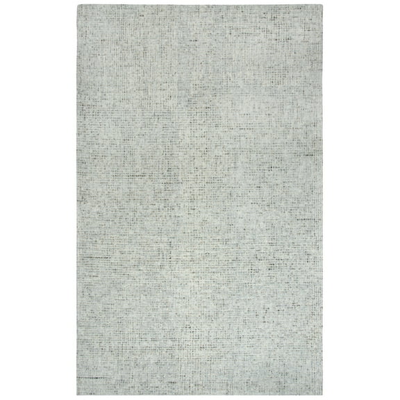 Rizzy Rugs Talbot Area Rug TAL104 Light Gray Single Color Wool 8' x 11' Rectangle
