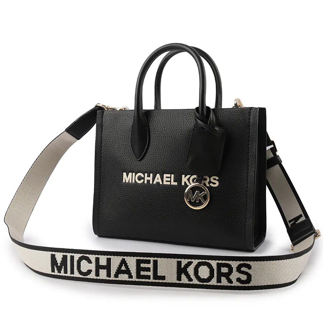 Michael Kors Mirella Small Top Zip Satchel Crossbody Bag in