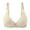 Beige, variant on Wireless Bras for Women No Underwire Lace Push Up Seamless Bra Purple Size 38