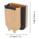 thumbnail image 3 of Armario de pared plegable para basura pequeña, montado en la puerta, para cocina, comedor y bar, 3 of 8