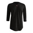 thumbnail image 5 of 3/4 Length Sleeve Womens Tops Spring Summer Casual Relaxed Fit V Neck Plain T Shirt Blouse Dressy Casual Work Shirt, 5 of 5