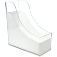 thumbnail image 4 of Sorbus Magazine Holder File Organizer, Great for Desktop, Shelf, Home or Office, White Clear, 4 of 5