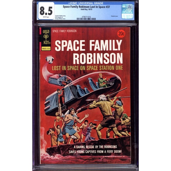 Space Family Robinson Lost In Space #37 - CGC 8.5 Comic Book