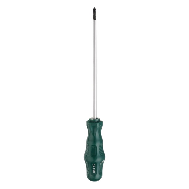 Destornillador Phillips PH1 Uxcell #1 9.4" Destornillador Magnético CR-V con Mango Ergonómico para Reparaciones, Verde