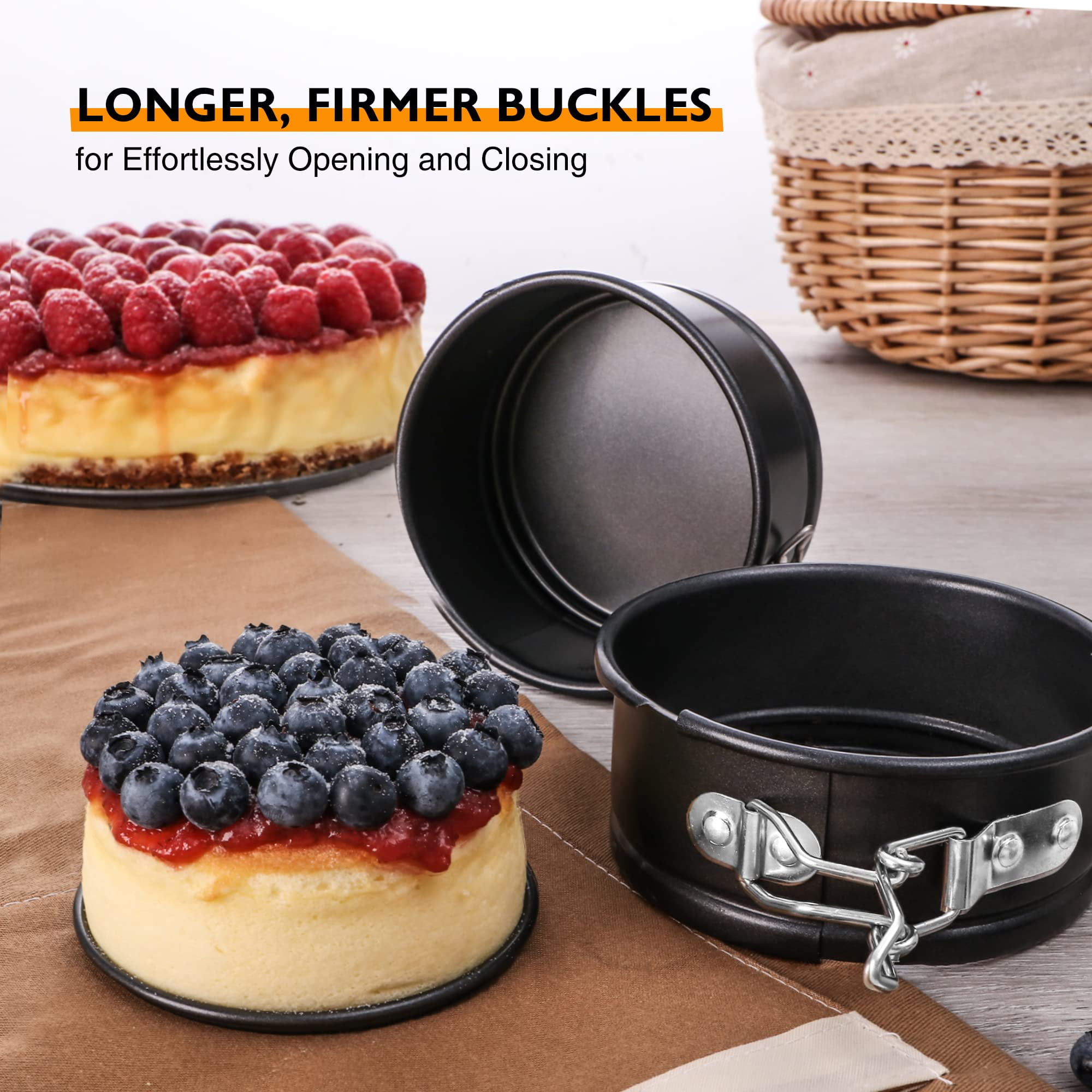 Cheesecake Pan Small Round Cake Tins Round Cake Openable Cake