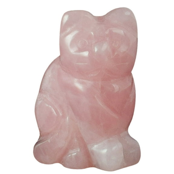 unbranded Cat Keychain Accessories Kitten Figurines for Kids Office Pink