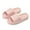Pink, variant on OAVQHLG3B Woman Massage Shower Bathroom Open Toe Super Thick Sole SandalsSuper Soft Home