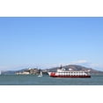 thumbnail image 2 of Frances, Stephanie 24x17 White Modern Wood Framed Museum Art Print Titled - Alcatraz, 2 of 4