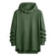 thumbnail image 2 of pstuiky Camisas de manga larga de invierno para hombre, Sudadera con capucha y manga larga de color liso para hombre tops de invierno para hombre xxl, 2 of 9