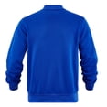 thumbnail image 4 of Men's Sweatshirt Full Zip Up Stand Collar No Hood Casual Jackets with Pockets Long Sleeve Mock Neck Fall Warm Coats, 4 of 7