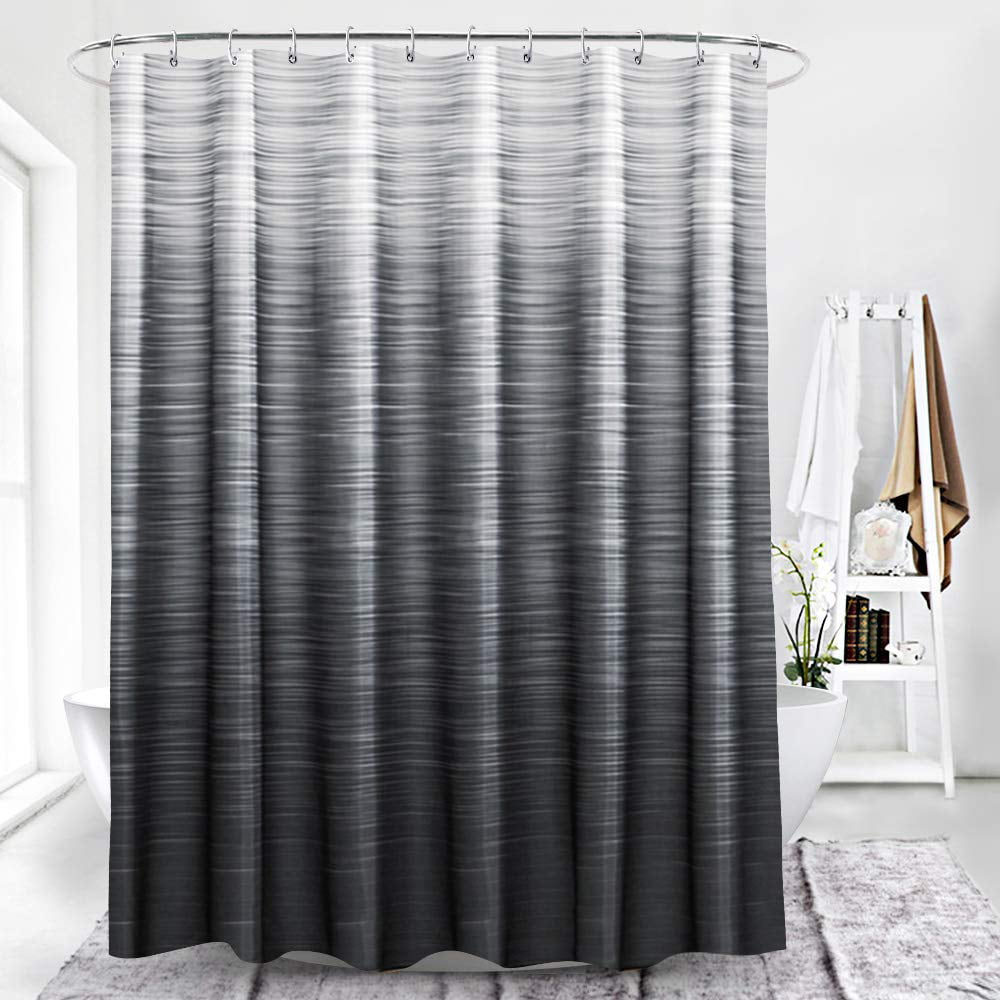 72X72'' Italy Town Path Fabric Waterproof Bathroom Shower Curtain 12 Hook WG260
