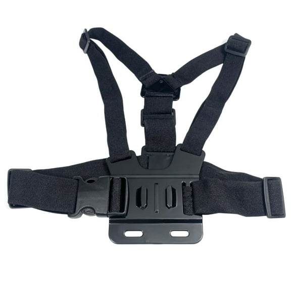 MaximalPower Chest Mount for Gopro Hero 9, 8, 7, 6, 5, 4, Session, 3 , 3, 2, 1, Hero (2018) Action Camera Adjustable Body Belt Strap Harness