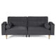 thumbnail image 3 of Sofá Cama Makora Merlak Oxford Velvet 3 Posiciones con Soft Foam Reclinable, 3 of 10