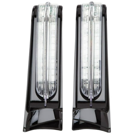 Ciro Black Rear Filler Panel LED Lights '14-up Road King/Electra Glide (40047)