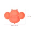 thumbnail image 3 of Miangastore Suction Cup Plate Silicone Eating Plate Compartments Plate for Kids Children, 3 of 8