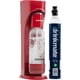 thumbnail image 1 of Drinkmate OmniFizz - Máquina para hacer agua con gas y refrescos, carbonata cualquier bebida, con cilindro de CO2 de 60 litros (rojo real), 1 of 5