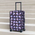 thumbnail image 2 of Lsque flower Skull rose Printed Luggage Cover, Travel Luggage Protector,Scratch and Dirt Resistant, Fits 18-32 Inch Luggage - X-Large, 2 of 9