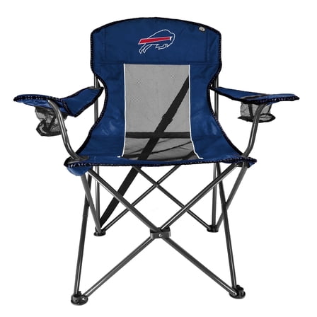 EQUIP Equip Tailback Chairs Buffalo Bills Foldable Camping Chairs with Carry Bag, Blue