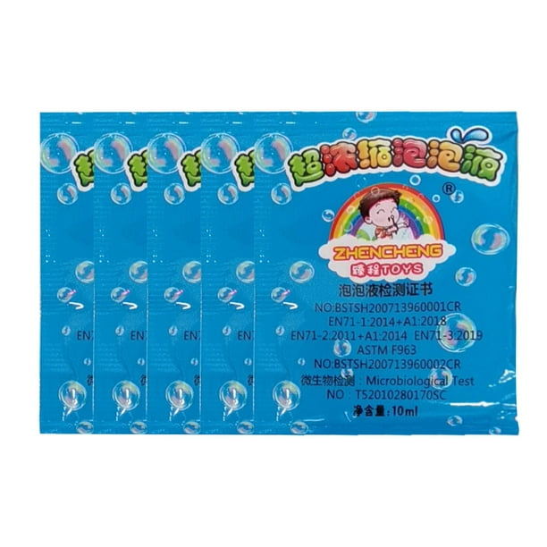 Maojin Toy Story Juguetes 1,5,10PCS Water Soap Bubble Liquid Bubble Refills Toys Bubble Water Concentrate Soap Materials 10ml For Bubble Machine Refills Toy