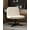 Milk White, variant on Cross Legged Office Chair,Criss Cross Chair Armless Wide Seat Ergonomic Home Office Desk Chair No Wheels Swivel Computer Chair for Vanity Living Room Office(Normal Large Seat, Milky White)