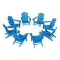 thumbnail image 1 of Portside Classic Outdoor Adirondack Chairs (Set of 8), 1 of 9