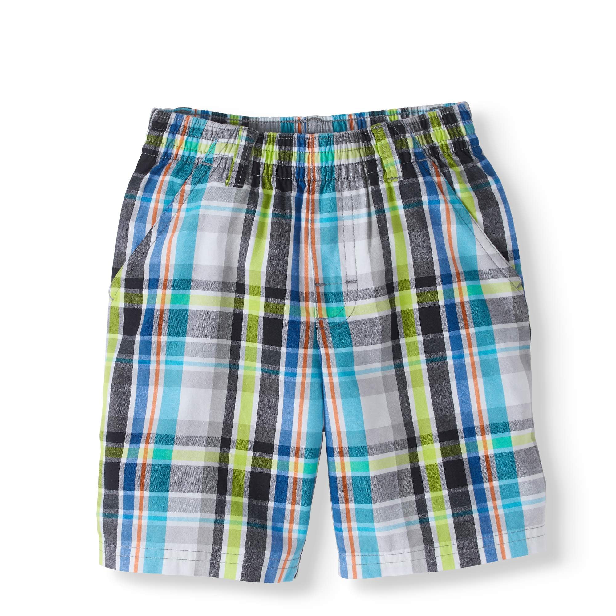 Toddler Boy Plaid Woven Shorts - Walmart.com