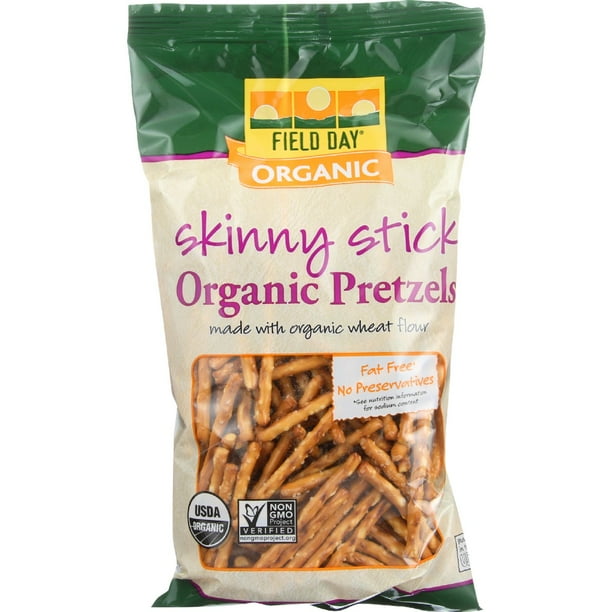 Field Day Pretzels Organic Skinny Stick 8 oz case of 12