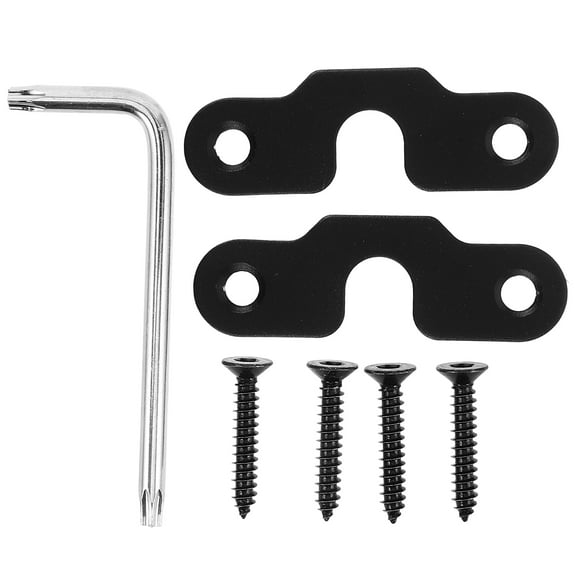 FRCOLOR 1Set Sun Visor Repair Kit Stainless Sun Visor Clips Heavy Duty Driver Side Sun Visor Bracket Repair Clip Compatible With Jeep