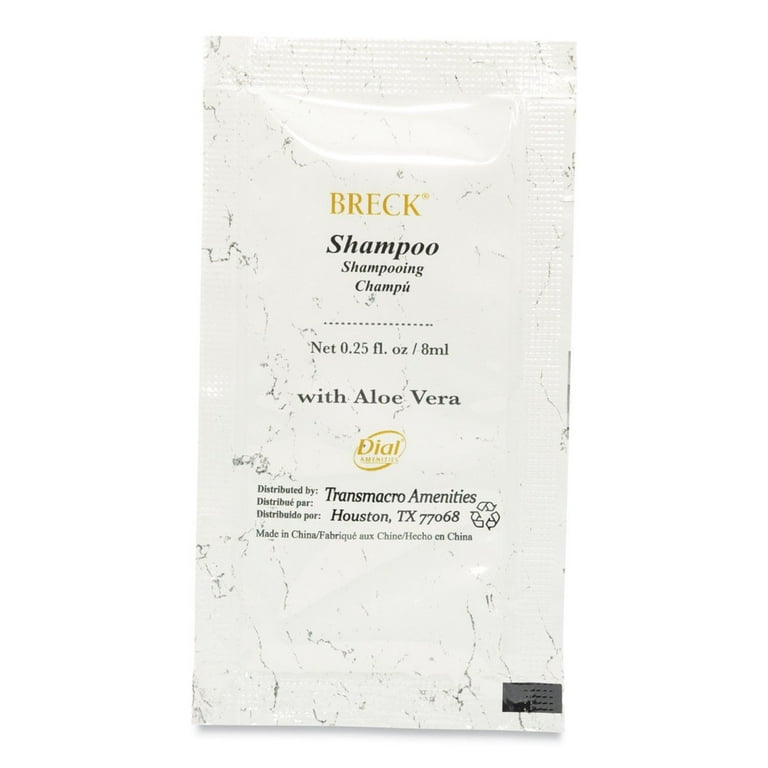 Shampoo, Fresh, 0.25 oz, 500/Carton Shampoo, Fresh, 0.25 oz, 500/Carton
