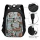 thumbnail image 3 of Balery Mallard Ducks Swimming Mochila con carga USB para hombre y mujer - Mochila impermeable y antirrobo para laptop con puerto USB para viajes, trabajo, 3 of 7