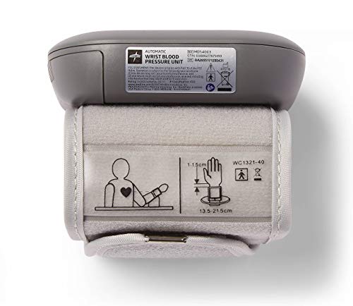 medline wrist blood pressure monitor