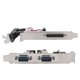 thumbnail image 5 of ST36 PCI-E a 2 puertos serie + 1 puerto paralelo Adaptador de tarjeta combinada Convertidor Tarjeta vertical, 5 of 8