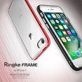 thumbnail image 2 of Ringke Frame Case Compatible with iPhone 7, Dual-Layer Reinforced TPU + PC Bumper Cover - Rose Gold, 2 of 8