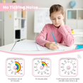 thumbnail image 3 of Infpokid Temporizador Visual Para Niños Con Función De Pausa Lindo Temporizador Silencioso Con Arco Iris Para Aula Enseñanza Tarea Cocina 60 Minutos Cuenta Regresiva Gestión Del Tiempo Para Tdah (Arco, 3 of 5