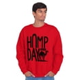 thumbnail image 5 of Hump Day Funny Camel Office Workout Sweatshirt for Men or Women Brisco Brands L, 5 of 6