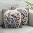 thumbnail image 3 of Wuche Queenie - Printed Traditional Chinese Blue &amp; White Porcelain Pattern Pillowcase Cushion Cover Throw Pillow Case, 3 of 5