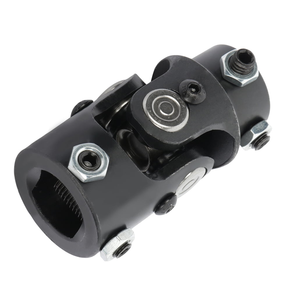 CCIYU Black Steering joints 1" DD X 3/4" DD U-Joint Shaft