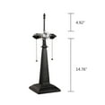 thumbnail image 5 of CHLOE Lighting Orson Tiffany-Style 2 Light Mission Table Lamp 16" Shade, 5 of 8