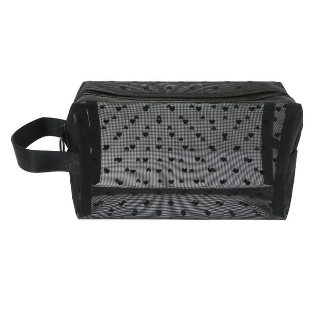 1pc Bolsa de maquillaje Portátil Viajes de baño Bolsa de almacenamiento para mujeres cosmética