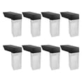 thumbnail image 1 of Luz de jardín con energía Solar para valla de escalera de Patio, lámpara de paisaje impermeable IP67, patio exterior, porche, jardín, Iluminación y accesorios Luz de colores blanca 8 piezas Inteprter HA073263-04, 1 of 6